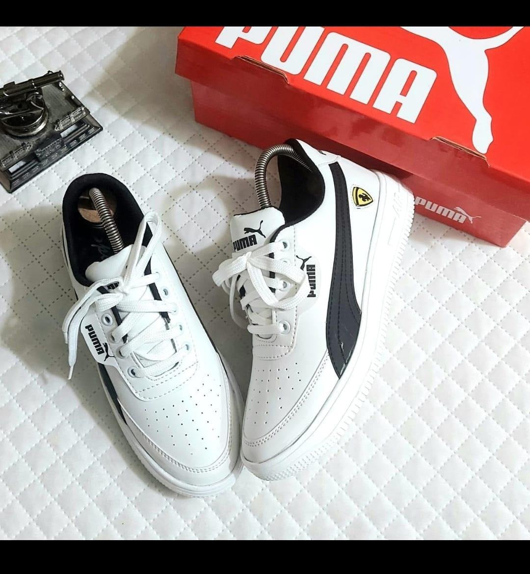 Sneakers for Men (White & Black)